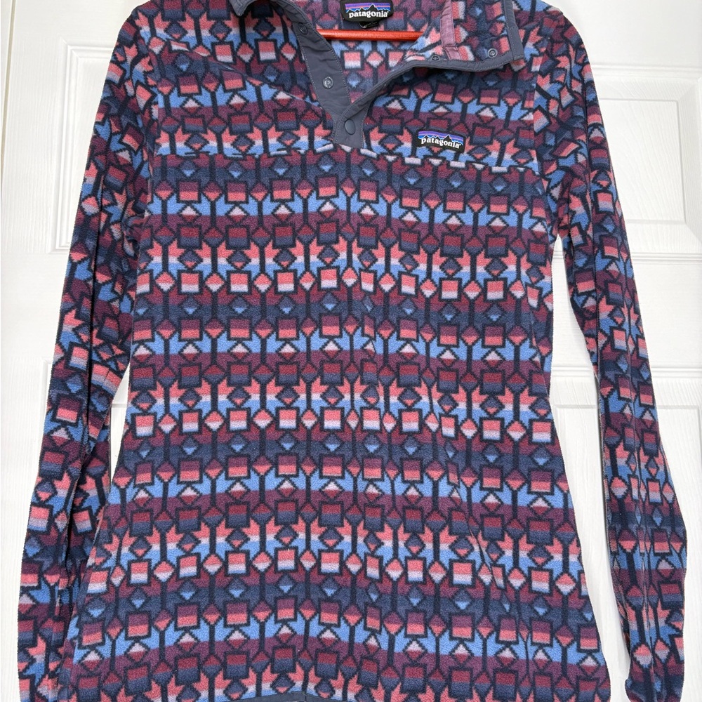 Patagonia Geometric Pattern Synchilla (women’s M)